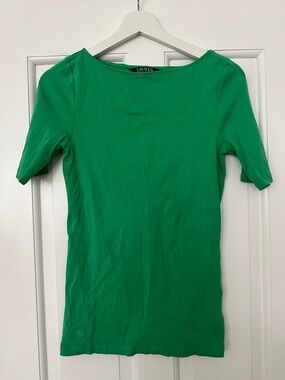 Ralph Lauren Green Short Sleeve Tee  Size S